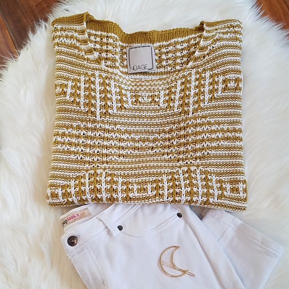 Nüage Sweaters - Slouchy Pattern Sweater